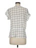 Coco & Shay Silver Short Sleeve Blouse Size M - photo 2