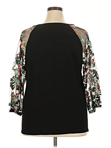 Weekend Suzanne Betro 3/4 Sleeve T-Shirt (view 2)