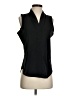 Dex 100% Polyester Black Sleeveless Blouse Size S - photo 1