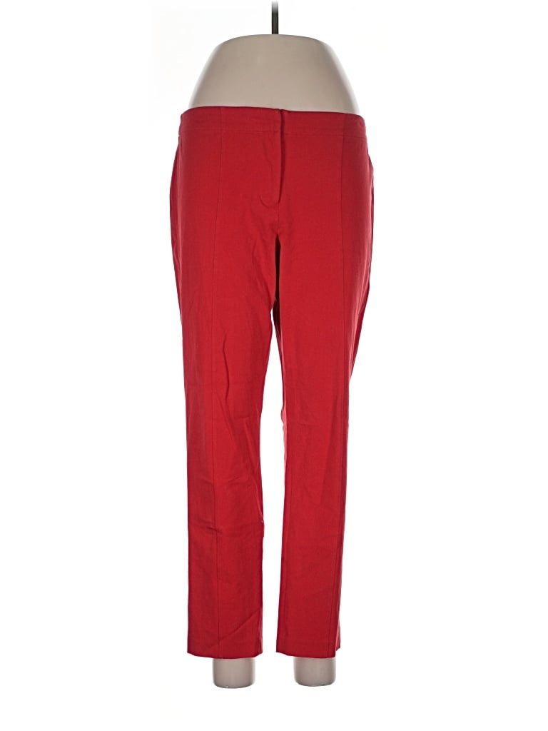 Pre-owned Jjill Dress Pants In Red