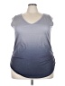 Unbranded Gray Sleeveless T-Shirt Size 3X - photo 1