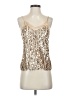 No Boundaries Gold Sleeveless Top Size XS - photo 1