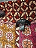 Drew 100% Polyester Paisley Burgundy Casual Pants Size L - photo 7