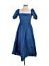 o.p.t 100% Cotton Blue Casual Dress Size L - photo 1