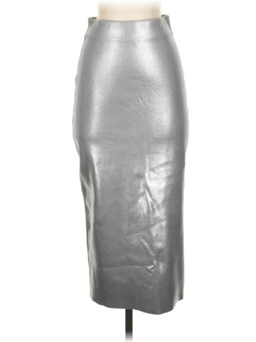 MNG Faux Leather Skirt (view 1)
