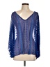 Zoa Blue Long Sleeve Blouse Size L - photo 1