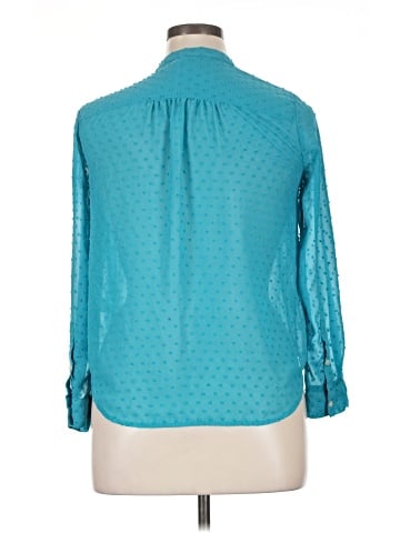 J.Crew Factory Store Long Sleeve Blouse (view 2)