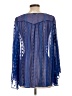 Zoa Blue Long Sleeve Blouse Size L - photo 2