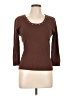 J.A.C. Brown 3/4 Sleeve Top Size L - photo 1