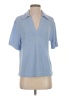 H&M Blue Short Sleeve Blouse Size S - photo 1