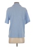 H&M Blue Short Sleeve Blouse Size S - photo 2
