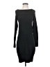 Jonathan Martin Solid Black Casual Dress Size S - photo 1