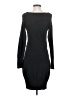 Jonathan Martin Solid Black Casual Dress Size S - photo 2
