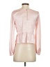 LoveShackFancy 100% Recycled Polyester Pink Long Sleeve Blouse Size XS - photo 2