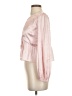 LoveShackFancy 100% Recycled Polyester Pink Long Sleeve Blouse Size XS - photo 5