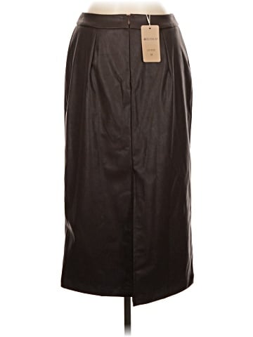 Fashion Collection Faux Leather Skirt (view 2)