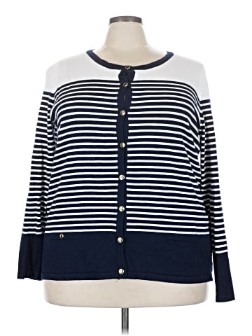Karen Scott Sport Cardigan (view 1)