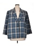 Unbranded Plaid Blue Blazer Size 1X (estimated) - photo 1