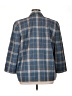 Unbranded Plaid Blue Blazer Size 1X (estimated) - photo 2