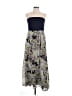 Xhilaration Paisley Blue Casual Dress Size L - photo 1