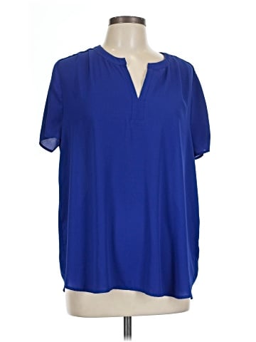 Pleione Short Sleeve Blouse (view 1)