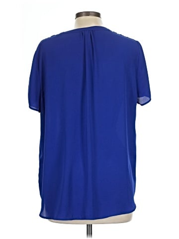 Pleione Short Sleeve Blouse (view 2)
