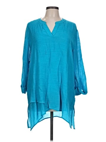 N Touch 3/4 Sleeve Blouse (view 1)