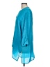 N Touch Teal 3/4 Sleeve Blouse Size L - photo 5