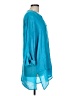 N Touch Teal 3/4 Sleeve Blouse Size L - photo 4