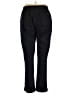 Adar Solid Black Casual Pants Size XL - photo 2