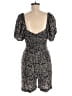 Boden 100% Viscose Paisley Black Romper Size 6 - photo 2