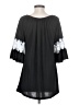 Win Win Black 3/4 Sleeve Blouse Size S - photo 2