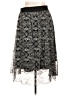 Lularoe Paisley Silver Gray Formal Skirt Size L - photo 1