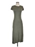 Forever 21 Solid Gray Casual Dress Size S - photo 1