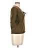 Gap 100% Cotton Brown 3/4 Sleeve Top Size L - photo 4