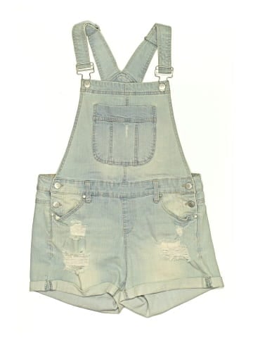 BLUE SPICE Overall Shorts (view 1)