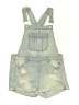BLUE SPICE Blue Overall Shorts Size 9 - photo 1