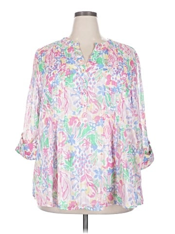Kim Rogers 3/4 Sleeve Blouse (view 1)