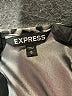 Express 100% Polyester Animal Print Gray Cocktail Dress Size M - photo 7