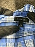 Talbots 100% Cotton Blue Long Sleeve Blouse Size M - photo 7