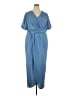 Ulla Popken Blue Casual Dress Size 20 - photo 1