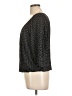 MICHAEL Michael Kors 100% Viscose Polka Dots Black 3/4 Sleeve Blouse Size L - photo 5