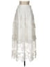 Lucy Paris 100% Polyester Ivory Formal Skirt Size L - photo 2