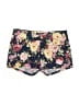 SPAO Floral Blue Shorts Size 2 - photo 1