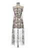 Assorted Brands Silver Ivory Casual Skirt Size S - photo 1