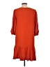 Harper Rose 100% Polyester Solid Orange Casual Dress Size 12 - photo 2