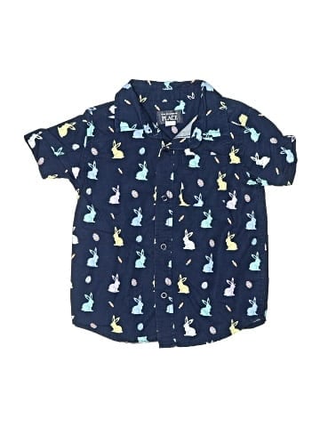 The Children's Place Short Sleeve Button-Down Shirt (view 1)