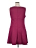 Gap 100% Elastane Solid Burgundy Casual Dress Size XL - photo 2