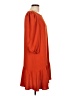 Harper Rose 100% Polyester Solid Orange Casual Dress Size 12 - photo 4