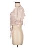 Shein Pink Short Sleeve Blouse Size 6 - photo 5